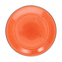Talerz obiadowy, pomarańczowy Tognana Art & Pepper, 27 cm
