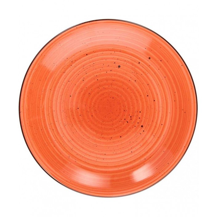 Talerz obiadowy, pomarańczowy Tognana Art & Pepper, 27 cm