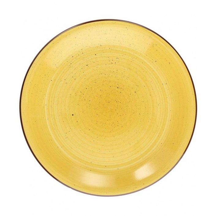 Talerz deserowy, żółty Tognana Art & Pepper, 19 cm