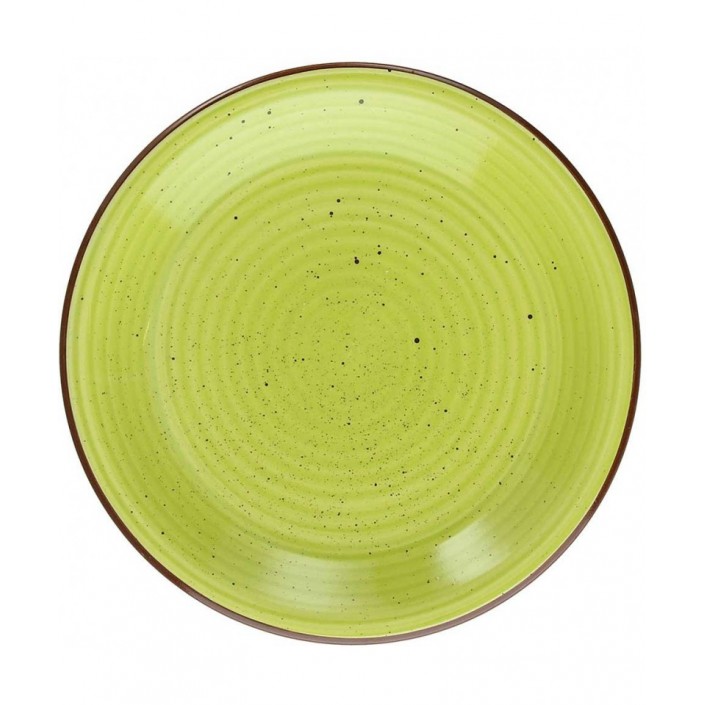 Talerz obiadowy, zielony Tognana Art & Pepper, 27 cm