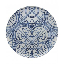 SEASIDE MAIOLICA  BLU TALERZ 31 CM OKRĄGŁY