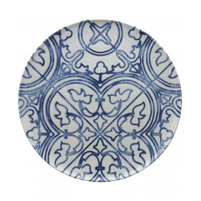 SEASIDE MAIOLICA BLU TALERZ 31 CM OKRĄGŁY SEASIDE MAIOLICA BLU TALERZ 31 CM OKRĄGŁY