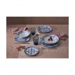 SEASIDE MAIOLICA  BLU TALERZ 31 CM OKRĄGŁY