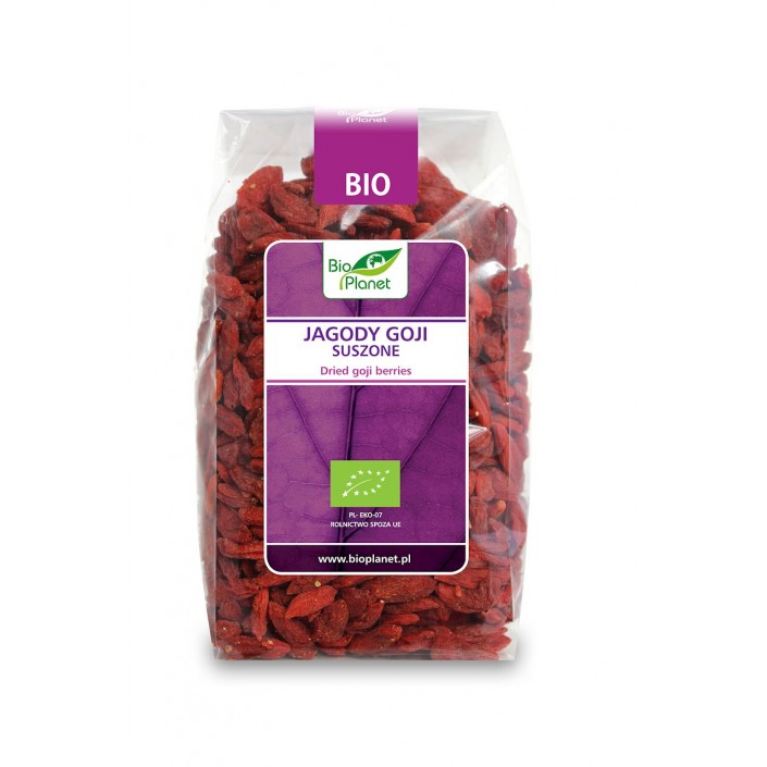 BIO PLANET Jagody Goji suszone BIO 250g BIO PLANET Jagody Goji suszone BIO 250g