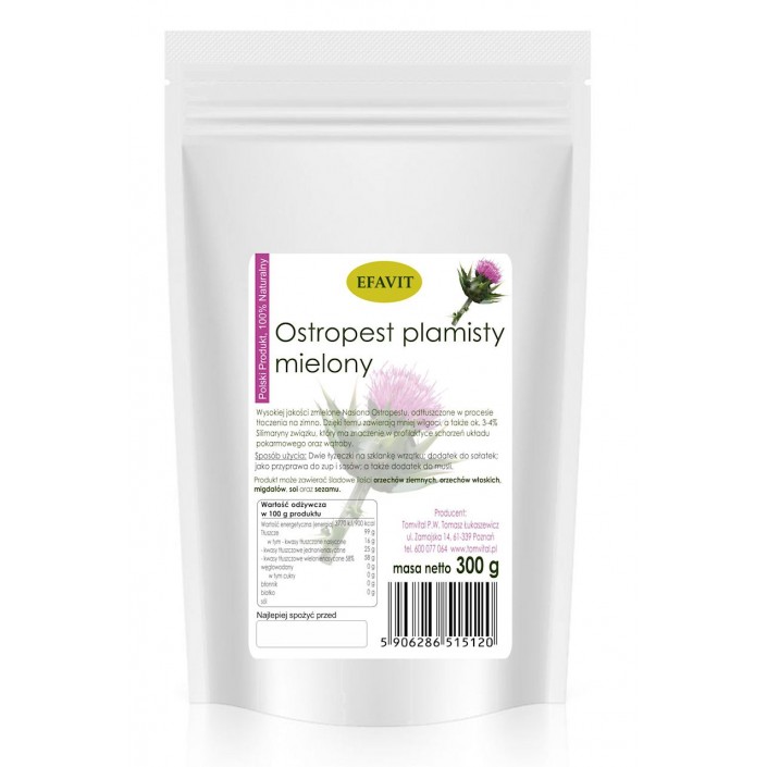 Ostropest mielony 300g EFAVIT Ostropest mielony 300g EFAVIT