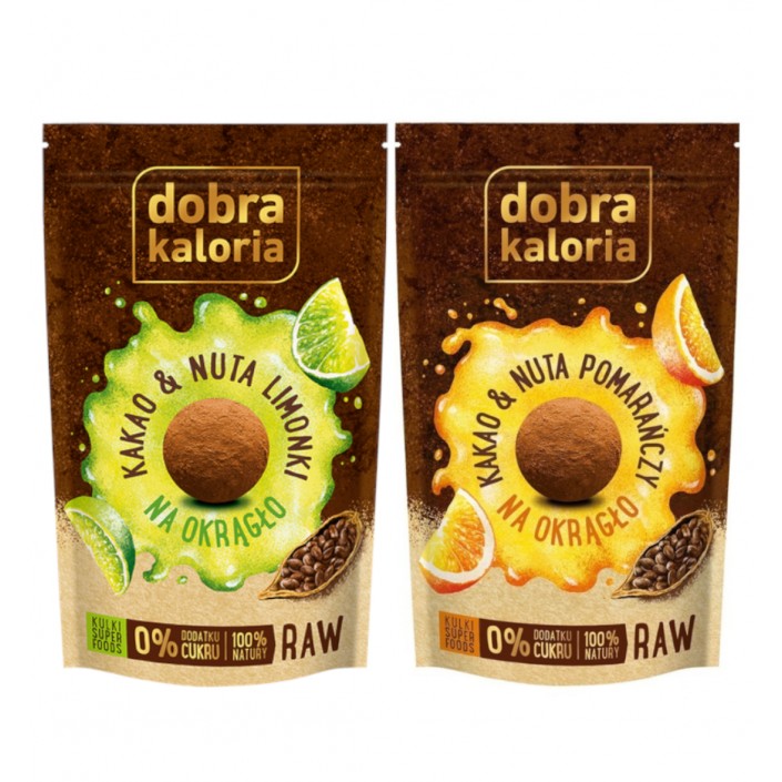 DOBRA KALORIA Na okrągło KULKI MOCY KUBARA x 2 szt. DOBRA KALORIA Na okrągło KULKI MOCY KUBARA x 2 szt.