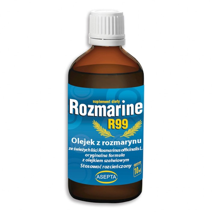 ASEPTA Rozmarine R99 10ml - Olejek z rozmarynu + olejek szałwiowy ASEPTA Rozmarine R99 10ml - Olejek z rozmarynu + olejek szałwiowy