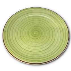 Talerz deserowy, zielony TOGNANA ART & PEPPER, 19 cm