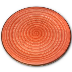 Talerz obiadowy, pomarańczowy TOGNANA ART & PEPPER, 27 cm