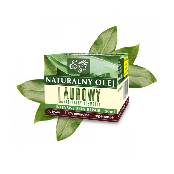 ETJA Olej Laurowy naturalny 50ml (słoiczek) ETJA Olej Laurowy naturalny 50ml (słoiczek)