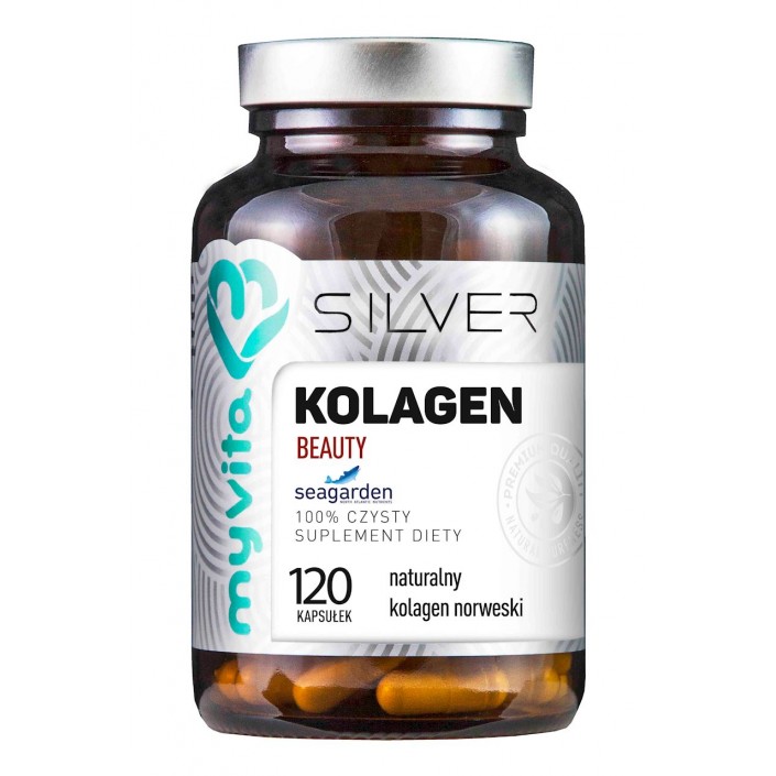 SILVER 100% Kolagen Beauty 120kaps. MyVita SILVER 100% Kolagen Beauty 120kaps. MyVita